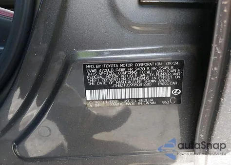 2024 Lexus Is 350 F Sport Design z USA, uszkodzony, nr VIN JTHBZ1B29R5081680